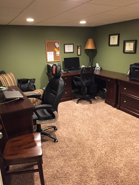 Basement Office