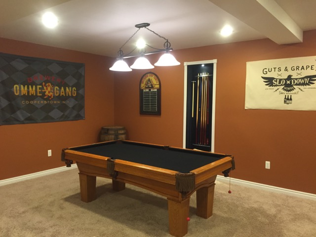 Basement Pool Table